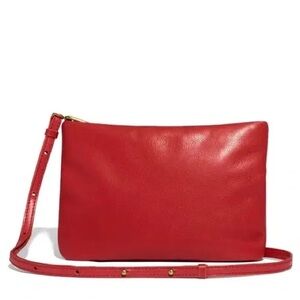MADEWELL - The Puffer Crossbody Bag - Scarlet Red - NWOT
